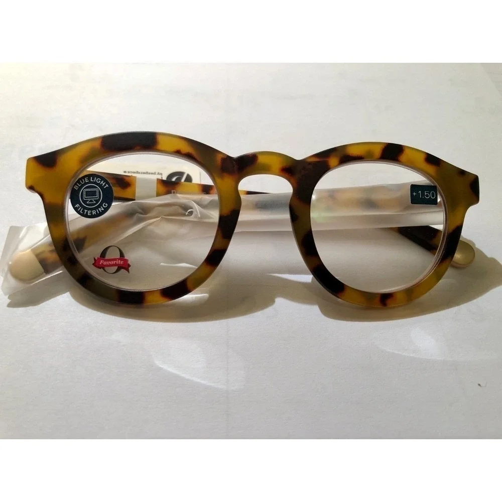 NEW Peepers Anthropologie Circle Tortoise Readers +1.50‎